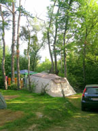 Emplacements au camping les 2 Bois à Baratier, Hautes-Alpes