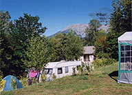 Emplacements au camping les 2 Bois à Baratier, Hautes-Alpes