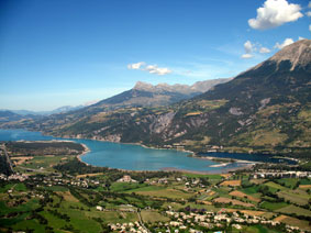 Campin les Airelles au Serre-Ponçon