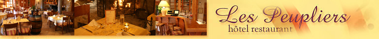 H�tel restaurant Les Peupliers � Baratier pr�s d'Emrun, du lac de Serre Pon�on et de la station de ski des Orres, dans les Hautes-Alpes 05