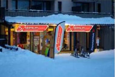 le sk shop sur le front de neige